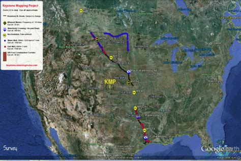 Training and certification options for MAP Map of Keystone XL Pipeline